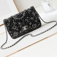 Chanel AS4298 Evening Bag in Strass Black