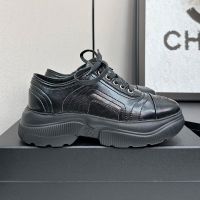 Chanel G46509 Sneakers Women in Calfskin Black