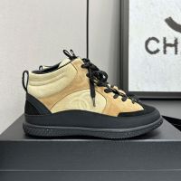 Chanel G46742 Sneakers Women in Suede and Calfskin Brown