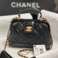 Chanel AS4109 Mini Doctor Bag in Shiny Calfskin Black