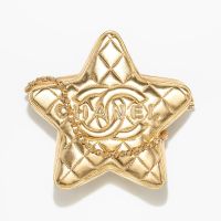 Chanel AS4579 Star Handbag in Lambskin Gold/Silver